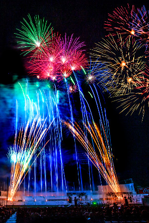 Jingu gaien Fireworks Festival