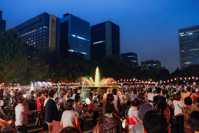 Hibiya Park Marunouchi Ondo Bon Odori Festival