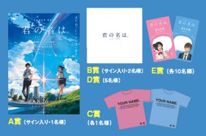Your Name. (Kimi no Na wa.) x FUN! TOKYO! Mobile Stamp Rally