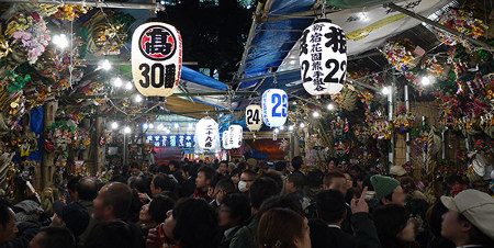 Hanazono Shrine Otori-sai (Tori no Ichi Festival)