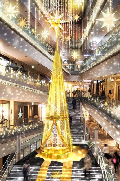 OMOTESANDO HILLS CHRISTMAS 2016