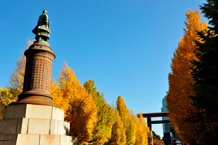 ≪Autumn Foliage Spots≫ Yasukuni Jinja Shrine